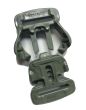 3DSR Green Tactical Buckle (25mm - 1") open