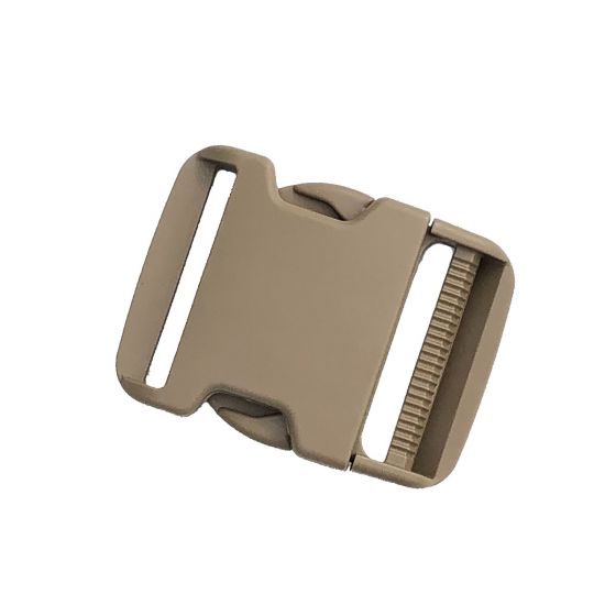 Duraflex 50mm / 2" Tan499 Side Release Buckle Lock Monster - Male Adj/Fem Fix