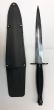 Genuine Fairbairn Sykes Commando Knife - Bright Carbon Steel Blade + Belt Sheath