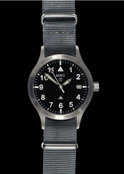 MWC Mk III Stainless Steel 1950's Pattern 100m Water Resistant Automatic Military Watch with Sapphire Crystal