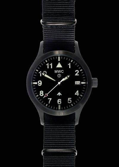 MWC MKIII (100m) 1950s Pattern Automatic Ltd Edition Military Watch in black PVD