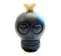 MKB Sugar Skull Treat Dispenser & Chew Toy - Large - Magnum Black