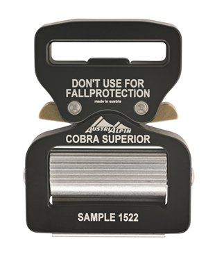 AustriAlpin Cobra Superior 45mm Black Buckle  ( MRAP )