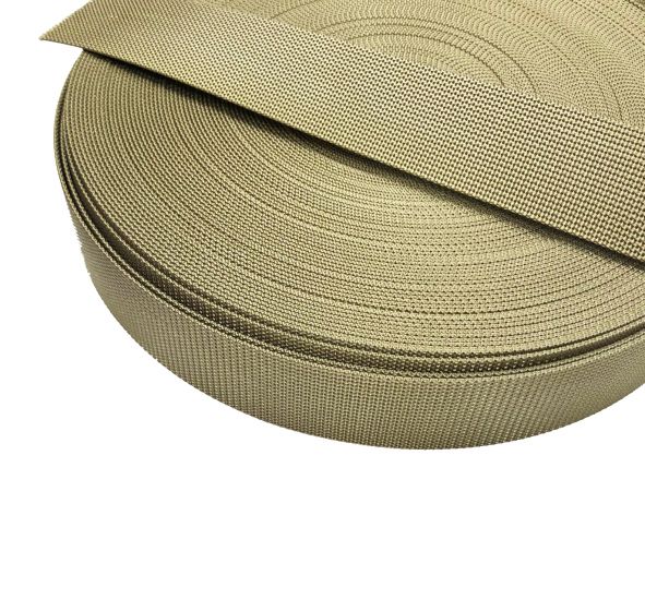 50mm - 2" Tan 499 Belt Webbing