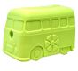 MKB TPE Retro Van Dog Toy Durable Chew Toy and Treat Dispenser - Large - Bright Green