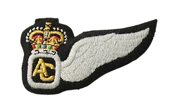 Army Air Corps AC (Aircrew) Brevet Badge