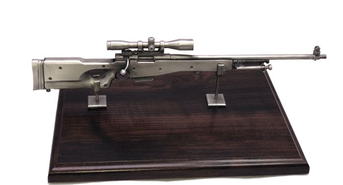 Pewter L96 Sniper Rifle 