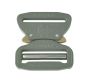 AustriAlpin 45mm 1.75" Foliage Green Cobra Buckle - Male Adjustable Female Fixed FY45FVF