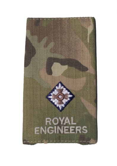 Royal Engineers MTP / Multicam Rank Slide (All Ranks British Military ...