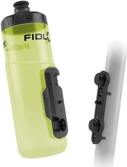 Fidlock Twist Bottle and Bike Base 600ml Clear (YLW)