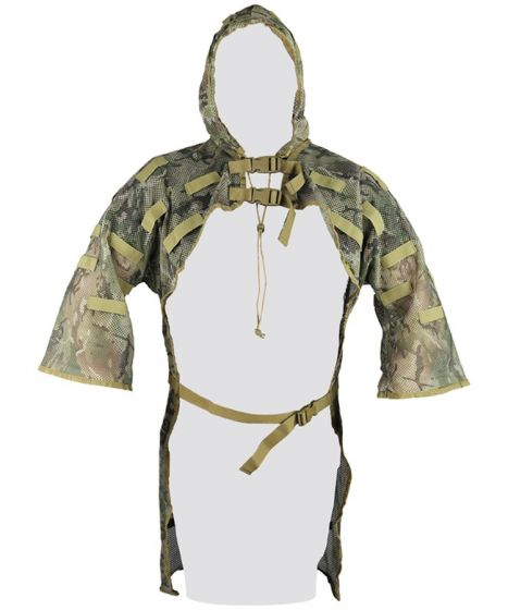 Ghillie Multi Camo Concealment Vest