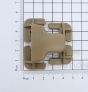 Duraflex Tan 499 Every Which Way Quick Attach Buckle 25mm - 1" (Female) scale