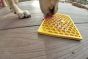 SodaPup Lick Mat - Enrichment EMAT with Honeycomb Design - Small - Yellow