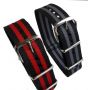 NATO G10 Nylon Military 2 Stripe Watch Strap - All Colours