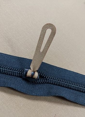 Sumo Gear Laser Cut Coyote Brown Zipper Pull