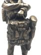 Paratrooper Statue Bronze - Drop Order front close