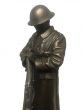 The Lone WW1 TOMMY Bronze Statue With Pewter Rifle