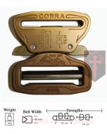 AustriAlpin Cobra 45mm ( 1.75" ) Buckle XL Clips Coyote Brown