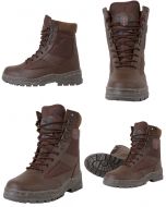 Cadets Patrol Boots - Half Leather/Half Cordura - MOD Brown