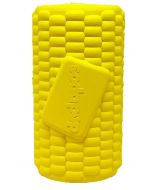 Sodapup Corn on the Cob Treat Dispenser and Chew Toy - Large - Yellow