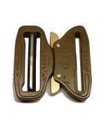 AustriAlpin Cobra 45mm Coyote Brown Buckle XL Clips FC45CVF-XL-open