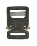 AustriAlpin 25mm / 1" Black Cobra Buckle - Female Adjustable Male Fixed FC25KFV