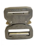 AustriAlpin 38mm / 1.5" Hard Coat Cobra Buckle - Male Adjustable Female Fixed FC38HVF