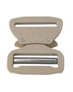 AustriAlpin 45mm 1.75" Desert Sand Cobra Buckle - Male Adjustable Female Fixed FC45SVF