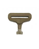 ustriAlpin / ITW Tan GT Cobra Male Fixed 38mm - 1 1/2" FG38CMF (Plastic Half Buckle)