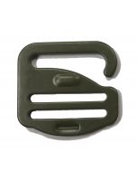 CL Distribution 25mm / 1" Forest Green Metal G Hook