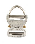 AustriAlpin Ansi D Ring Cobra 45mm Buckle (Chrome) FX45AVD front