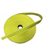 25mm / 1" Hi-Viz Yellow Tubular Webbing