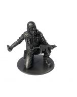 Pewter SAS CRW Figure with Heckler & Koch MP5 + Stun Grenade (Circa 1980)