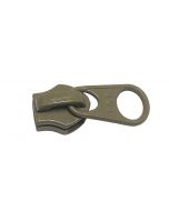 YKK No8 Chain Tan499 Reverse Slider with Pull