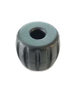 Duraflex Round Toggle / Pull Bead (black)