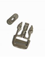 Duraflex Tan 499 Quick Pull Mojave Half Buckle 25mm - 1" (Male Adjustable)