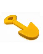 ID Shovel Ultra Durable Nylon Dog Chew Toy for Aggressive Chewers - Yellow