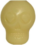 MKB Glow in the Dark Sugar Skull Dog Toy - Treat Dispenser & Chew Toy - Medium