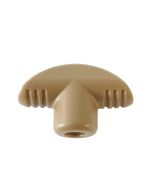 Duraflex Round Toggle / Pull Bead (Coyote Brown IR)