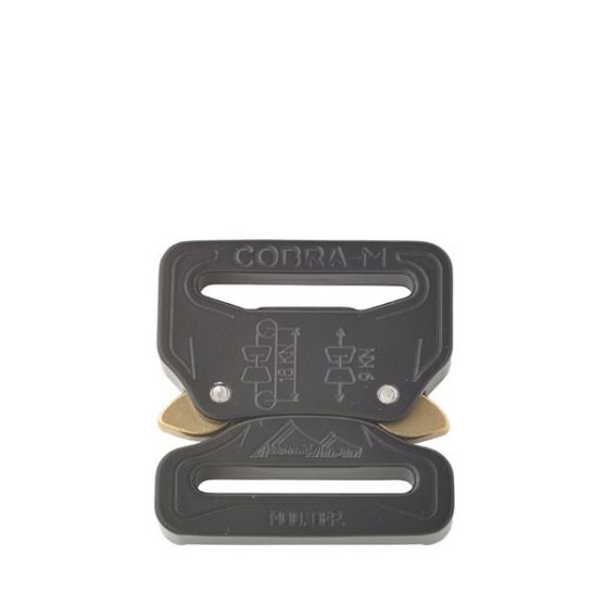 AustriAlpin 33mm/ 1.3" Cobra Black Buckle - FC33KFF