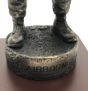 Paratrooper Statue Bronze - Drop Order Base