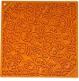 SodaPup Lick Mat - Enrichment EMAT with Zombie Design - Orange - Large