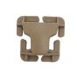 Duraflex Tan 499 Every Which Way Quick Attach Buckle 25mm - 1" (Female)