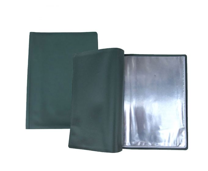 UKOM Green 30 page A4 Nyrex / Nirex Folder Document Holder