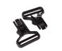 Tactical Helmet Rail Black Goggle Swivel Clips 36mm / 1.5"