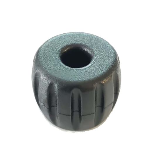 Duraflex Round Toggle / Pull Bead (black)