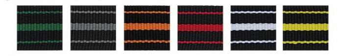 NATO G10 Nylon Military 3 Stripe Watch Strap - All Colours