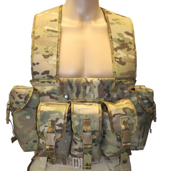 UKOM Crye Multicam Lightweight Chest Webbing front