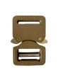 AustriAlpin Pro Style 25mm / 1" Coyote Brown Cobra Buckle - Male Adjustable Female Fixed FY25CVF