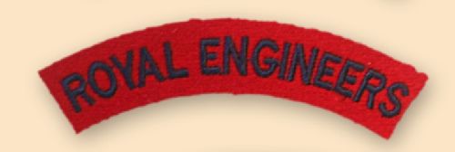 Royal Engineers Shoulder Titles (pair)